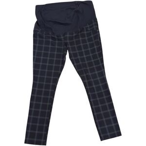 Isabel Maternity by Ingrid & Isabel Black Plaid Maternity Panel Pants. XL.